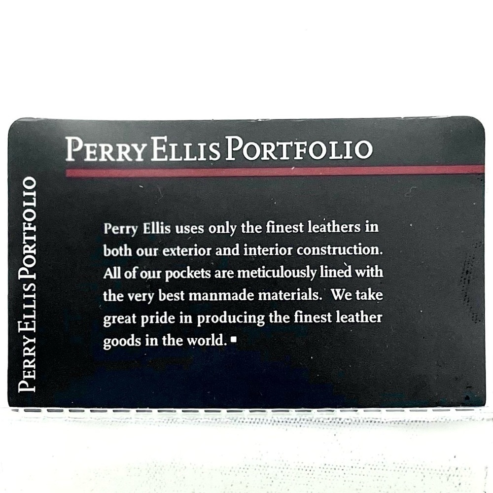 VINTAGE Perry Ellis Portfolio Wallet! - Picture 3 of 3